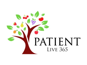 Patient Live 365 logo design by jetzu
