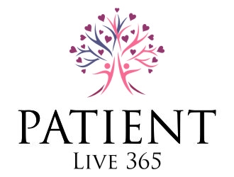 Patient Live 365 logo design by jetzu