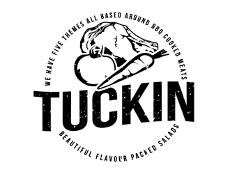 tuckin or Tuckin logo design by DreamLogoDesign