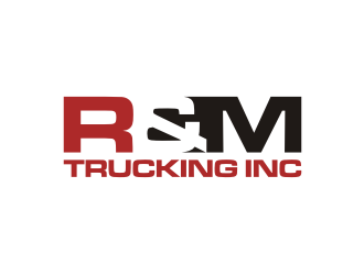 R&M Trucking Inc logo design by rief
