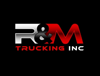 R&M Trucking Inc logo design by pambudi