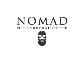 Nomad BarberShop logo design by ndaru