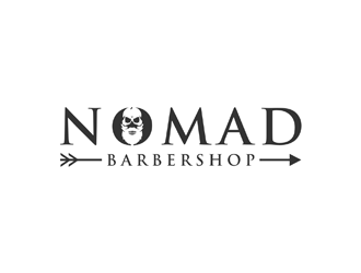 Nomad BarberShop logo design by ndaru