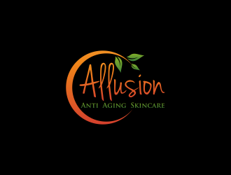 Allusion Anti Aging Skincare logo design by ammad