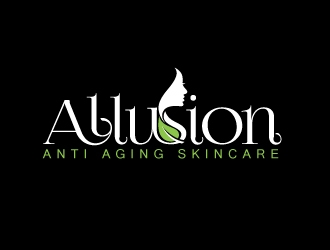 Allusion Anti Aging Skincare logo design by nexgen