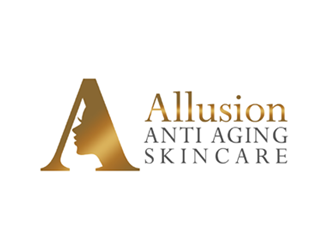 Allusion Anti Aging Skincare logo design by ingepro