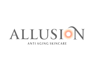 Allusion Anti Aging Skincare logo design by aldesign
