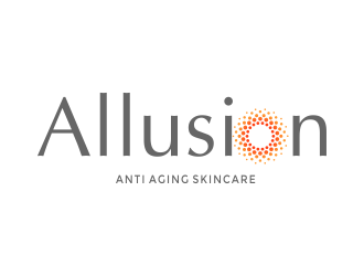 Allusion Anti Aging Skincare logo design by aldesign