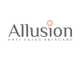Allusion Anti Aging Skincare logo design by aldesign