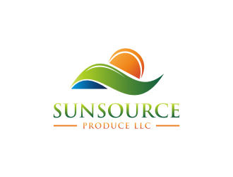 SunSource Produce LLC logo design by dewipadi
