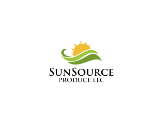 SunSource Produce LLC logo design by RIANW