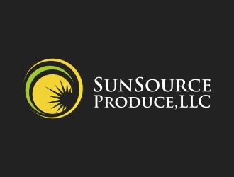 SunSource Produce LLC logo design by langitBiru