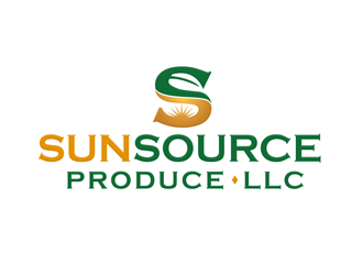SunSource Produce LLC logo design by megalogos