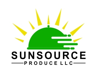 SunSource Produce LLC logo design by Webphixo