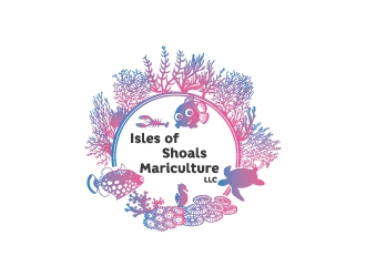 Isles of Shoals Mariculture LLC logo design by dhika