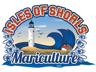 Isles of Shoals Mariculture LLC logo design by Suvendu