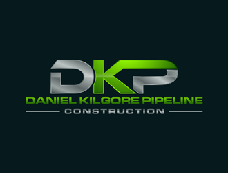 DANIEL  KILGORE PIPELINE CONSTRUCTION  logo design by ndaru