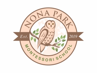 Nona Park Montessori School logo design by Eko_Kurniawan