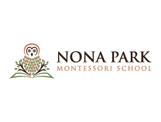 Nona Park Montessori School logo design by sakarep
