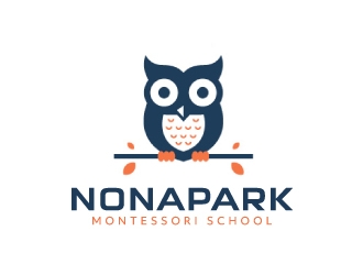 Nona Park Montessori School logo design by nehel