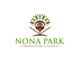 Nona Park Montessori School logo design by DanizmaArt