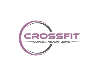 Crossfit lower mountains logo design by Creativeminds