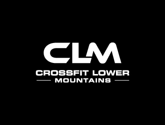 Crossfit lower mountains logo design by labo