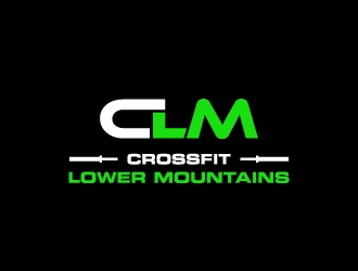 Crossfit lower mountains logo design by labo