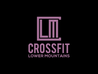 Crossfit lower mountains logo design by Creativeminds
