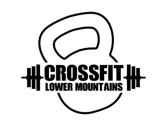 Crossfit lower mountains logo design by beejo