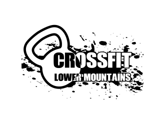 Crossfit lower mountains logo design by beejo