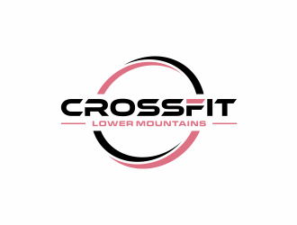 Crossfit lower mountains logo design by santrie