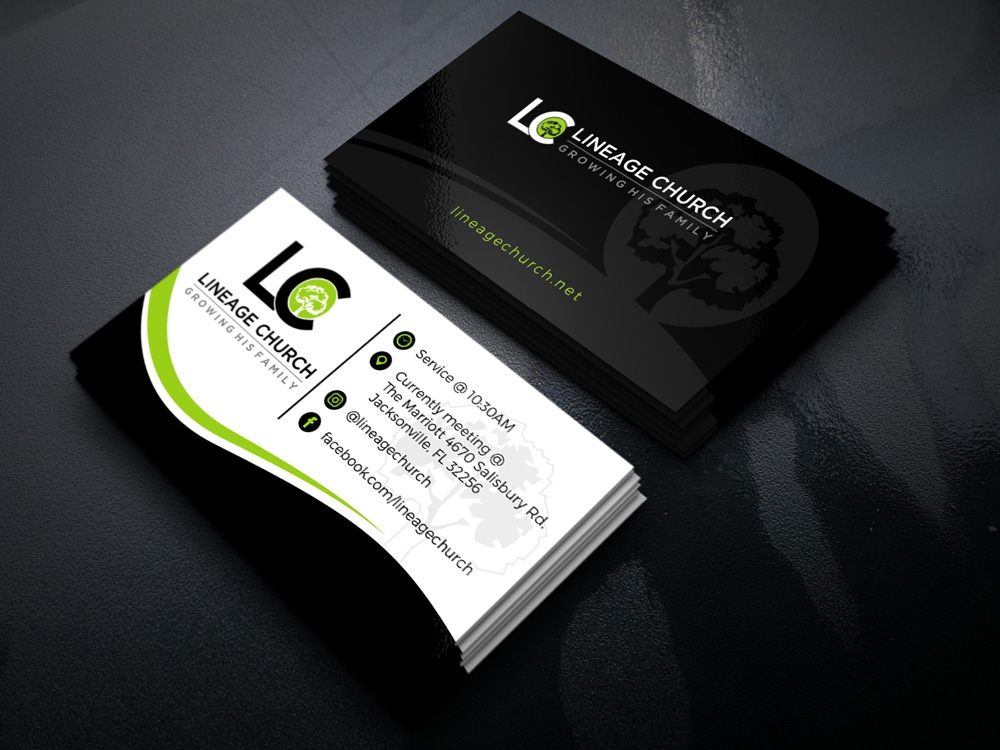 Lineage Church logo design by Gelotine