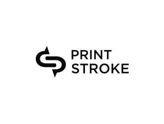 Print Stroke logo design by mbamboex