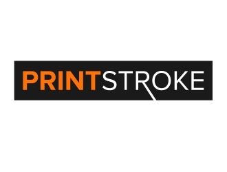 Print Stroke logo design by amar_mboiss
