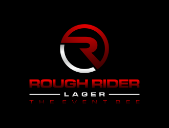 Rough Rider Lager or Rough Rider Beer logo design by dewipadi