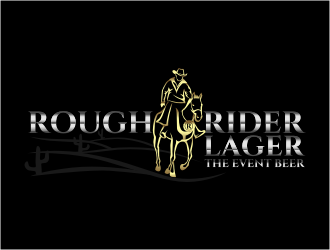 Rough Rider Lager or Rough Rider Beer logo design by rgb1