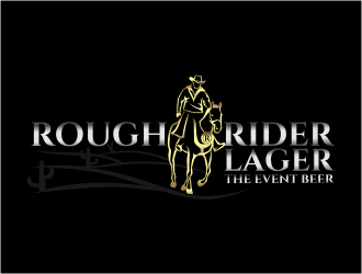 Rough Rider Lager or Rough Rider Beer logo design by rgb1