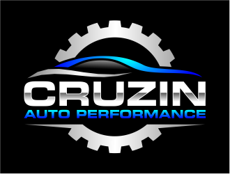 Cruzin auto performance  logo design by cintoko