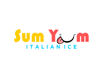Sum Yum Italian Ice logo design by done