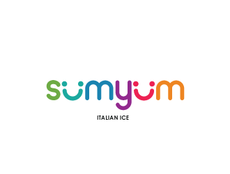 Sum Yum Italian Ice logo design by Mihaela