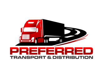 PREFERRED Transport & Distribution; PTD,  logo design by imagine