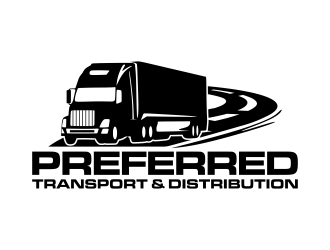 PREFERRED Transport & Distribution; PTD,  logo design by imagine