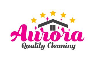Aurora Quality Cleaning  logo design by justin_ezra