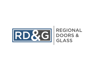 Regional Doors & Glass logo design by Gravity