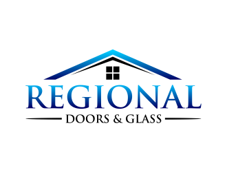 Regional Doors & Glass logo design by cintoko