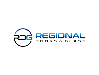 Regional Doors & Glass logo design by cintoko