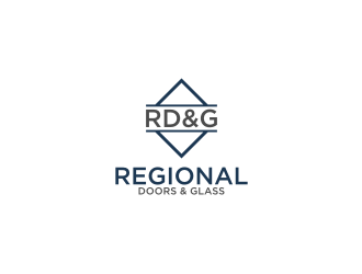 Regional Doors & Glass logo design by blessings