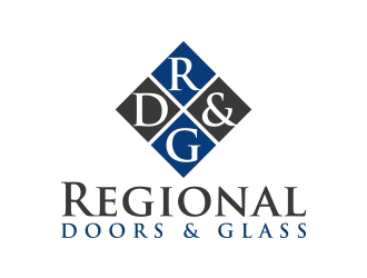 Regional Doors & Glass logo design by lexipej