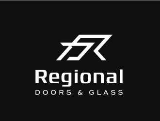 Regional Doors & Glass logo design by nehel
